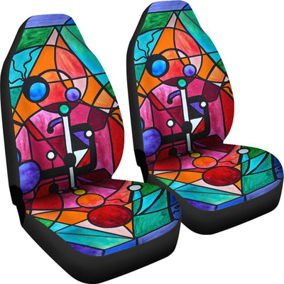 Arcturian Divine Order Grid - Car Seat Covers (Set of 2)