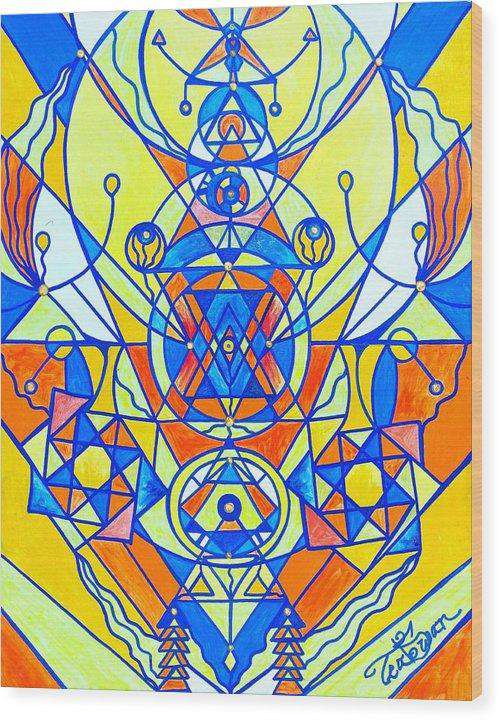 Štěstí Plejáda Světelný model - Dřevo Tisk