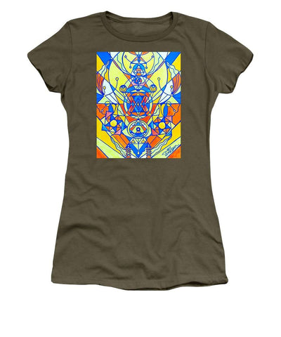Happyiness Pleiadian Lightwork Model-Ženy's T-Shirt