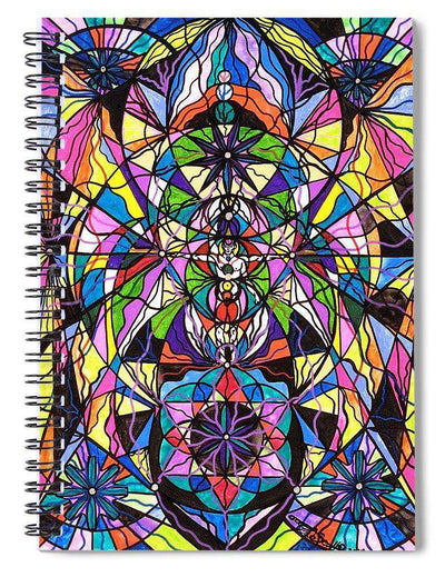 Human Ascension - Spiral Notebook