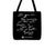 Live Too Carefully Quote - Tote Bag