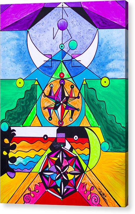 Manifestation Lightwork Model - Acrylic Print