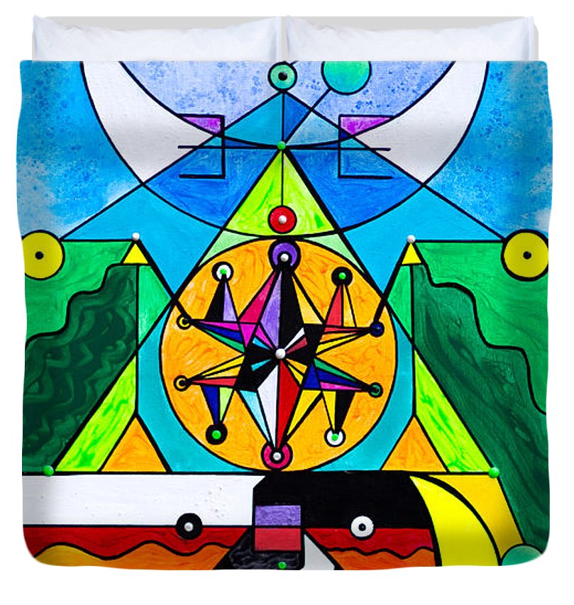 Manifestation Lightwork Model - Duvet Cover