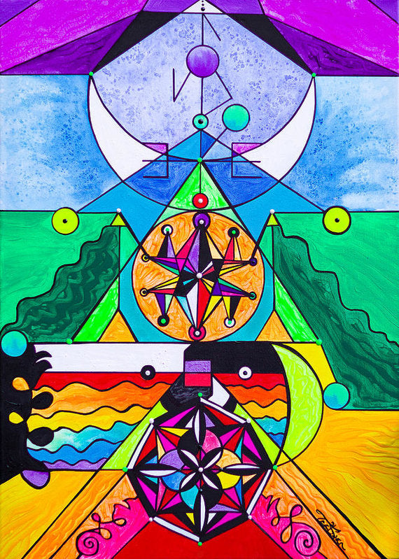 Manifestation Lightwork Model - Art Print