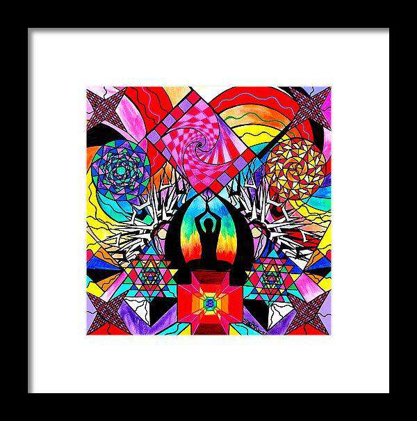 Meditační pomůcka - orámovaný tisk