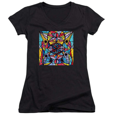 Open To The Joy Of Being Here - Women's V-Neck