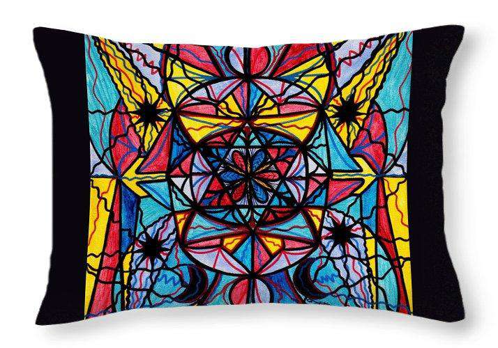 Open To The Joy Of Being Here - Throw Pillow