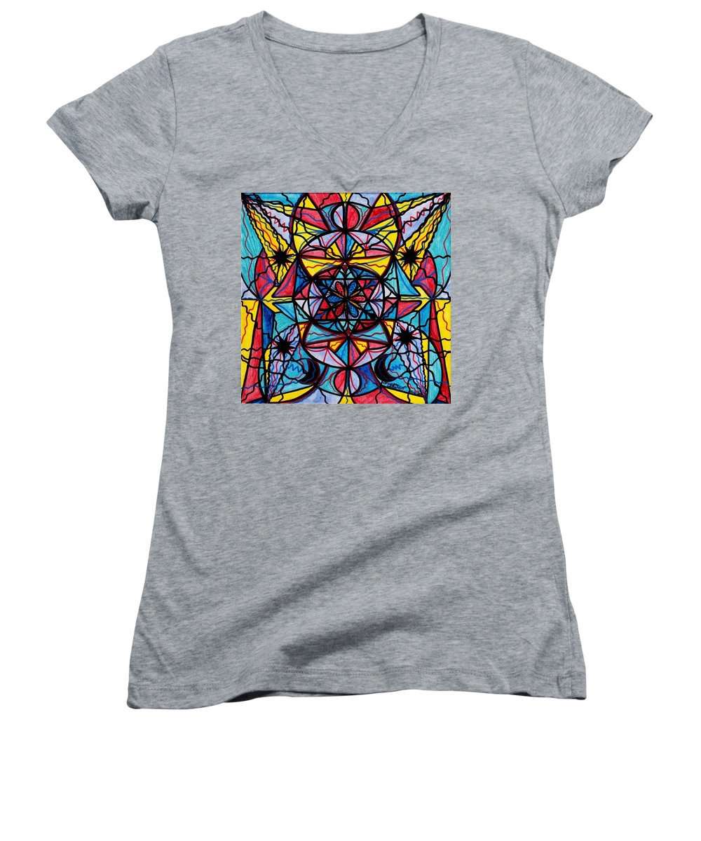 Open To The Joy Of Being Here - Women's V-Neck