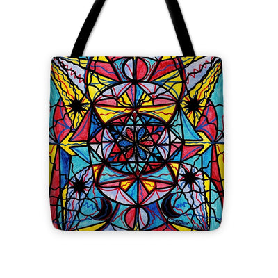 Open to the Joy of Being Here - Tote Bag