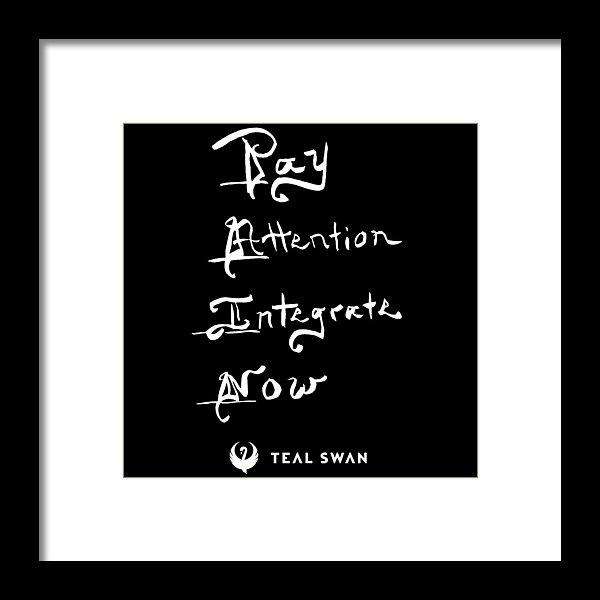 Pain Quote - Framed Print