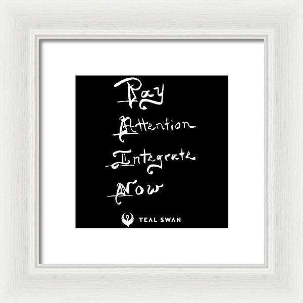Pain Quote - Framed Print