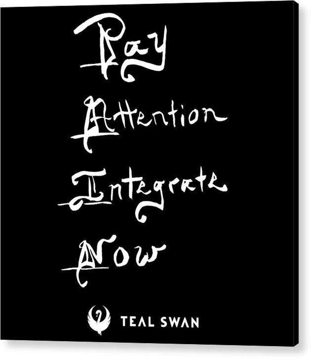 Pain Quote - Acrylic Print