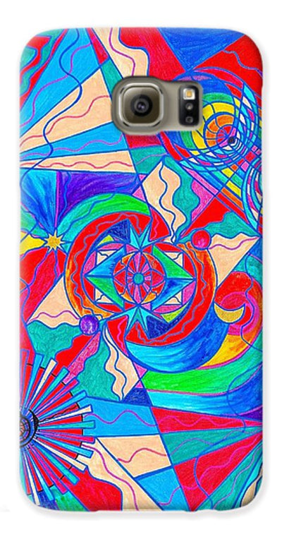 Pleiadian Restore Harmony Light Work Model - Phone Case