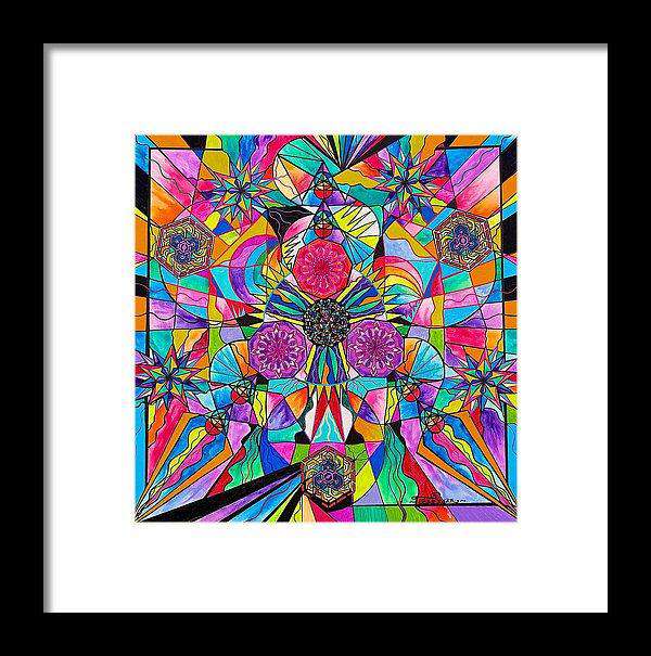 Pozitivní záměr - zarámovaný tisk