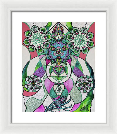 Quan Yin Consciousness - Framed Print