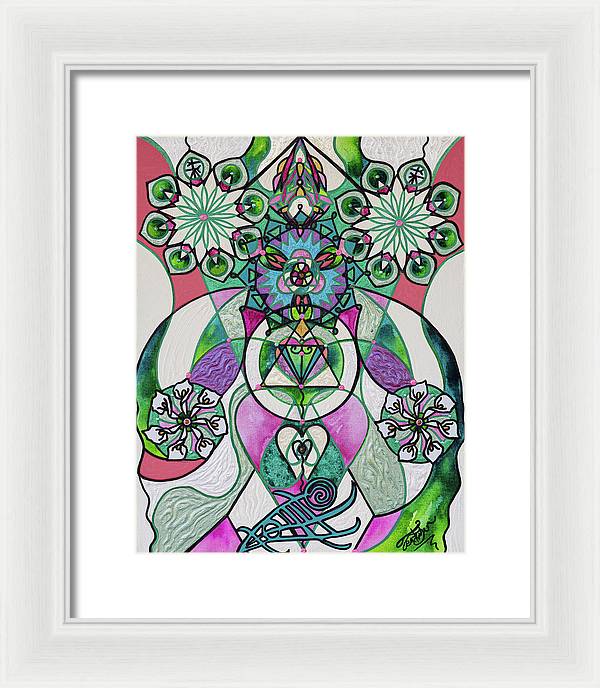 Quan Yin Consciousness - Framed Print