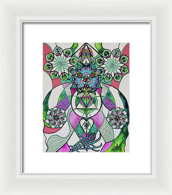 Quan Yin Consciousness - Framed Print