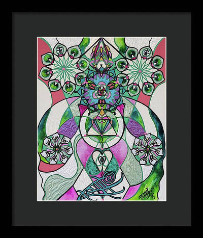 Quan Yin Consciousness - Framed Print