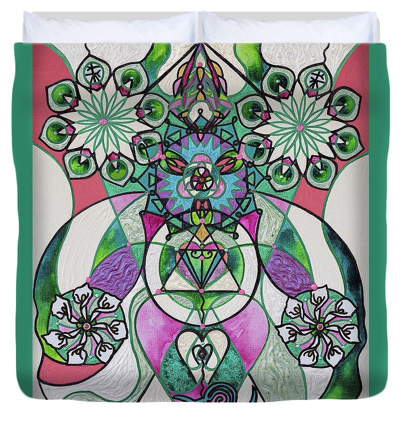 Quan Yin Consciousness - Duvet Cover