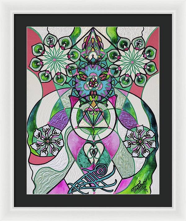 Quan Yin Consciousness - Framed Print