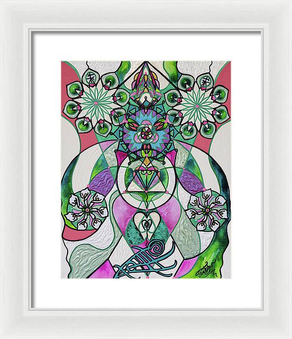 Quan Yin Consciousness - Framed Print