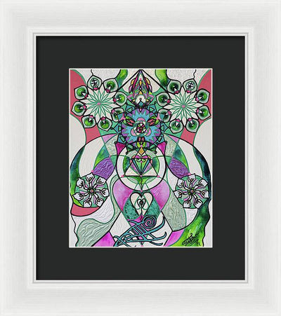 Quan Yin Consciousness - Framed Print