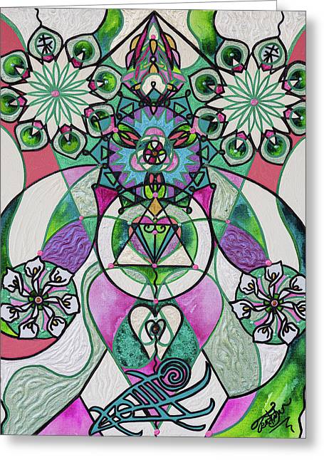 Quan Yin Consciousness - Greeting Card