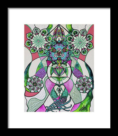 Quan Yin Consciousness - Framed Print