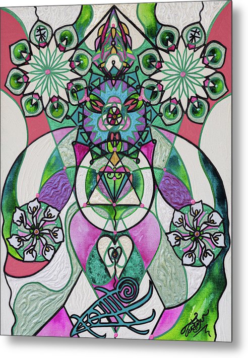 Quan Yin Consciousness - Metal Print