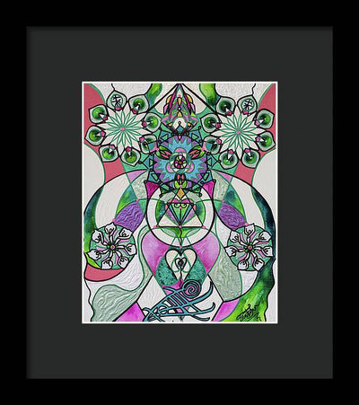 Quan Yin Consciousness - Framed Print