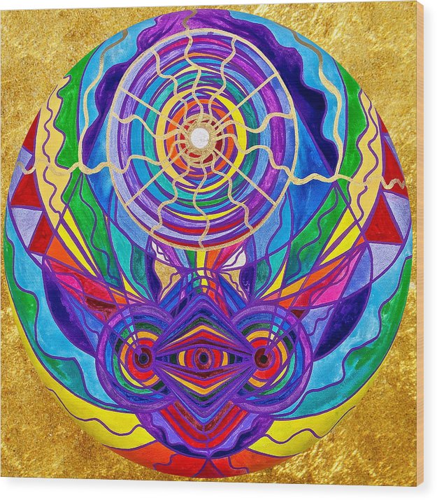 Raise Your Vibration - Wood Print