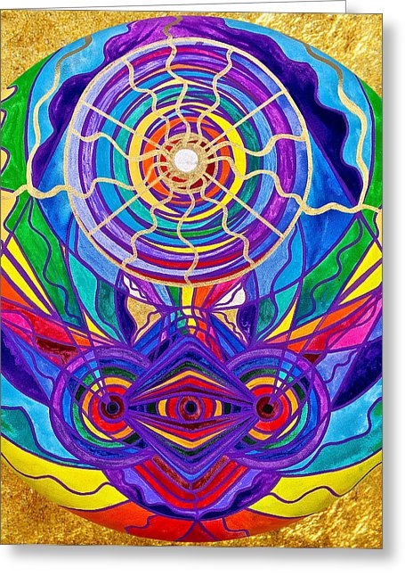 Raise Your Vibration - Greeting Card