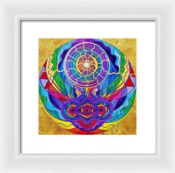 Raise Your Vibration - Framed Print