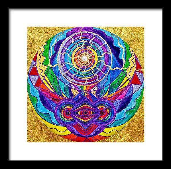 Raise Your Vibration - Framed Print