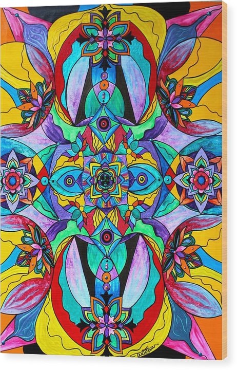 Receive - Wood Print