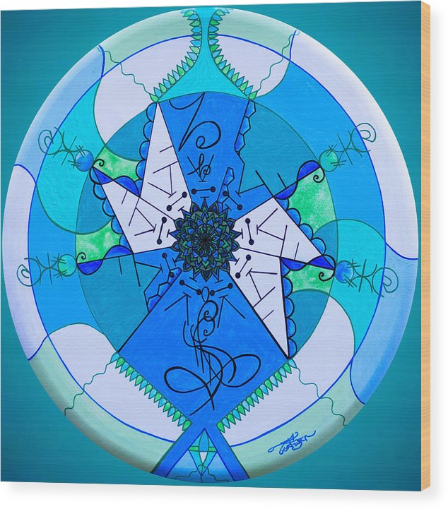 Release - Wood Print