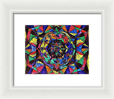 Reveal The Mystery - Framed Print