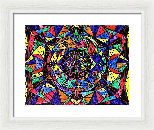 Reveal The Mystery - Framed Print