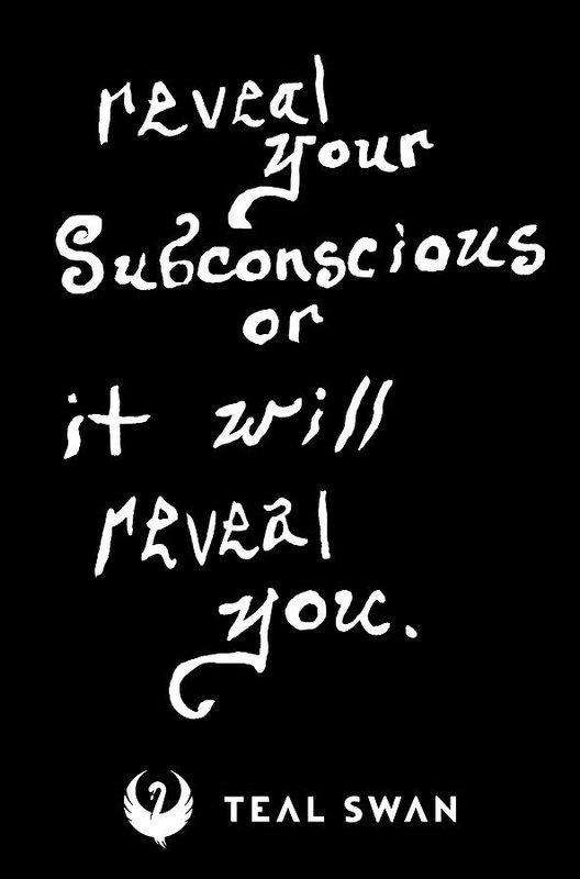 Reveal Your Subconscious Quote - Art Print