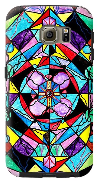 Sacred Geometry Grid - Phone Case