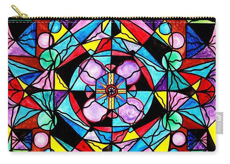 Sacred Geometry Grid - Carry-All Pouch