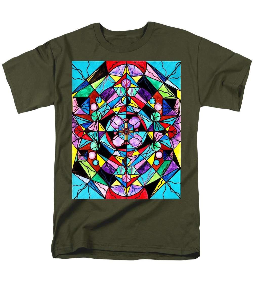 Sacred Geometry Grid - Men's T-Shirt  (Regular Fit)