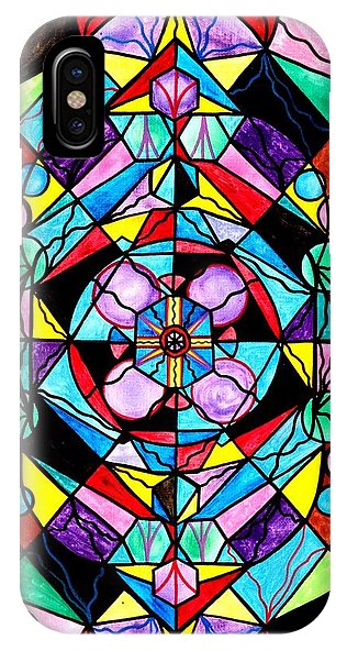 Sacred Geometry Grid - Phone Case