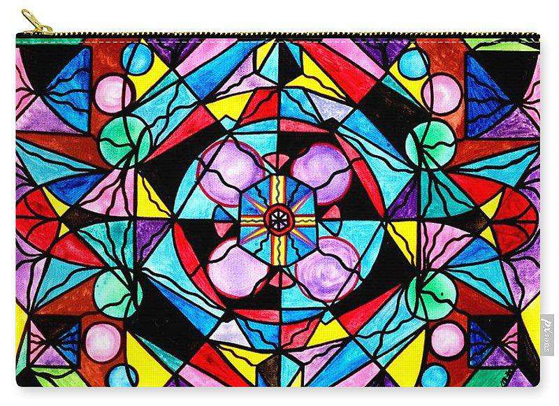 Sacred Geometry Grid - Carry-All Pouch