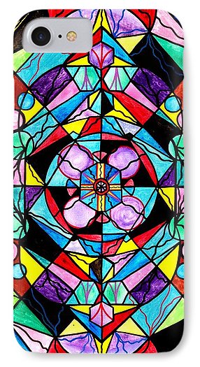 Sacred Geometry Grid - Phone Case