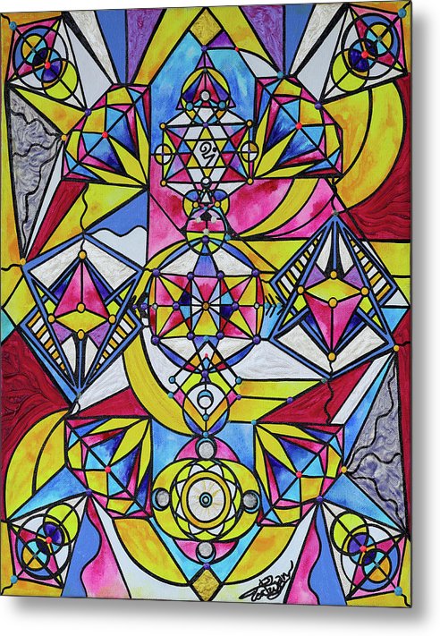 Sanat Kumara Consciousness - Metal Print