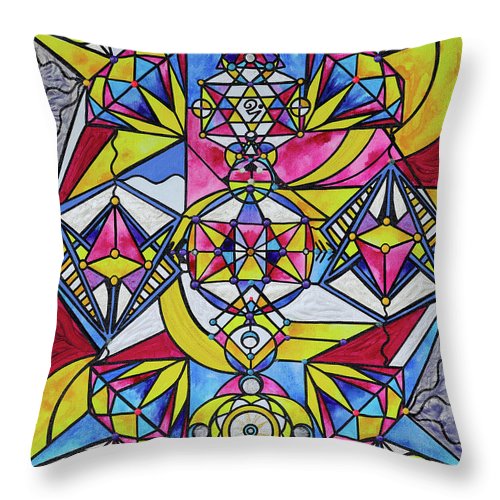 Sanat Kumara Consciousness - Throw Pillow