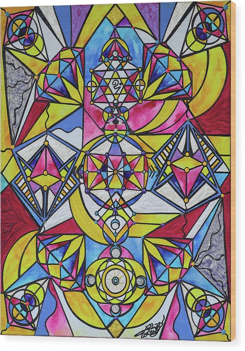 Sanat Kumara Consciousness - Wood Print