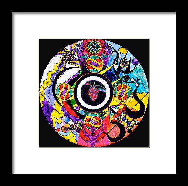 Self Esteem Matrix - Framed Print