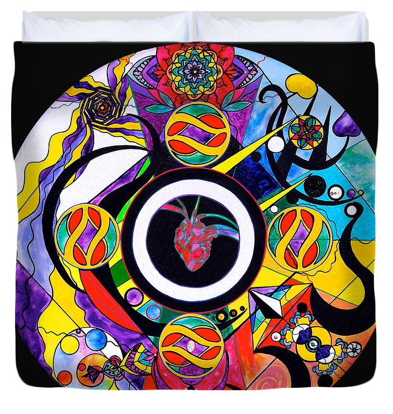 Self Esteem Matrix - Duvet Cover